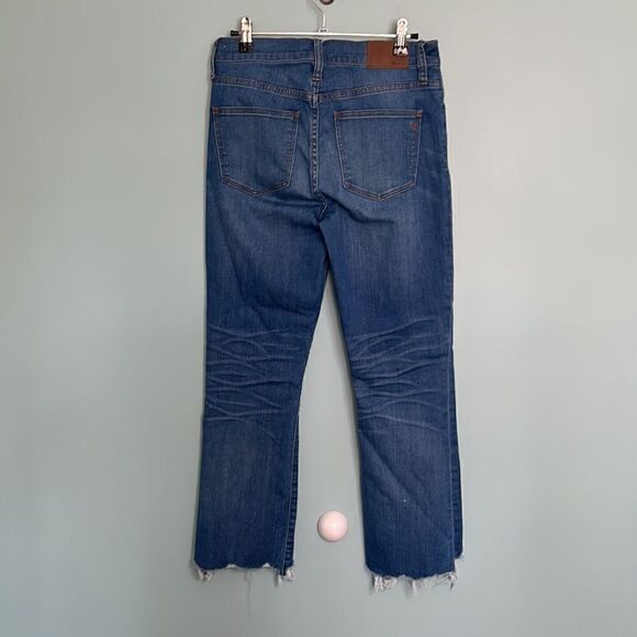 Madewell Cali Demi-Boot Jeans: Chewed-Hem - Picture 6 of 10